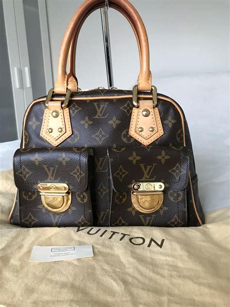 louis vuitton monogram manhattan pm.